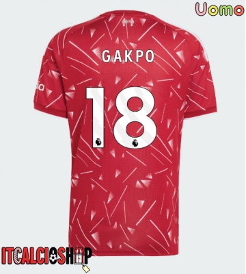 Liverpool Cody Gakpo #18 Prima Maglia 2026-27 Manica Corta